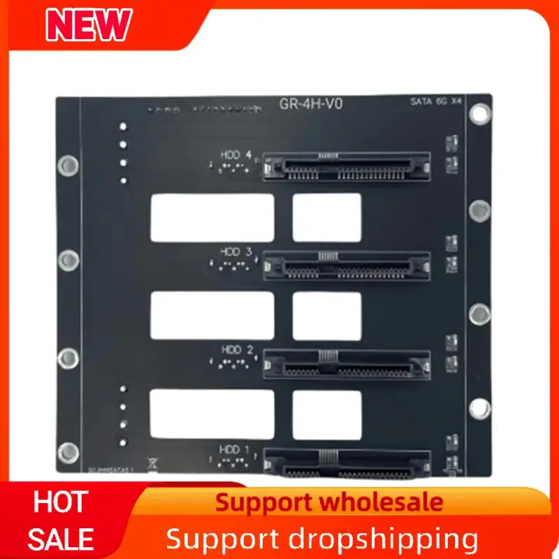 

Superb SATA To 4-Disk SSD/HDD Adapter 6Gbps Server Expansion Card With 7/29P SATA Interface And 4D Power Supply For NAS Storage