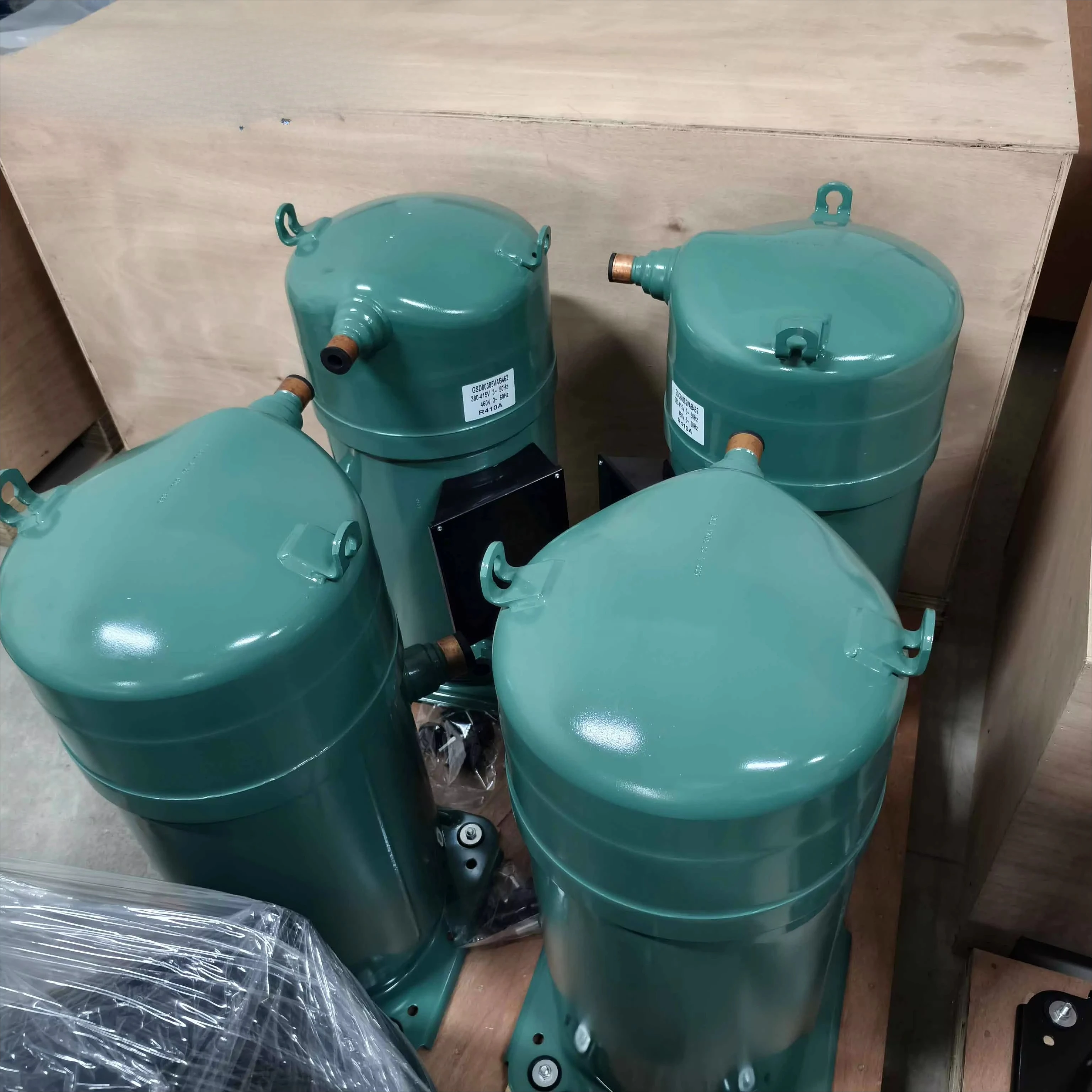 2026 Fully Enclosed Scroll Compressor GSD80385VAB462 R410A 380-415V Three-phase 50Hz 144kg GSD80385VAB462