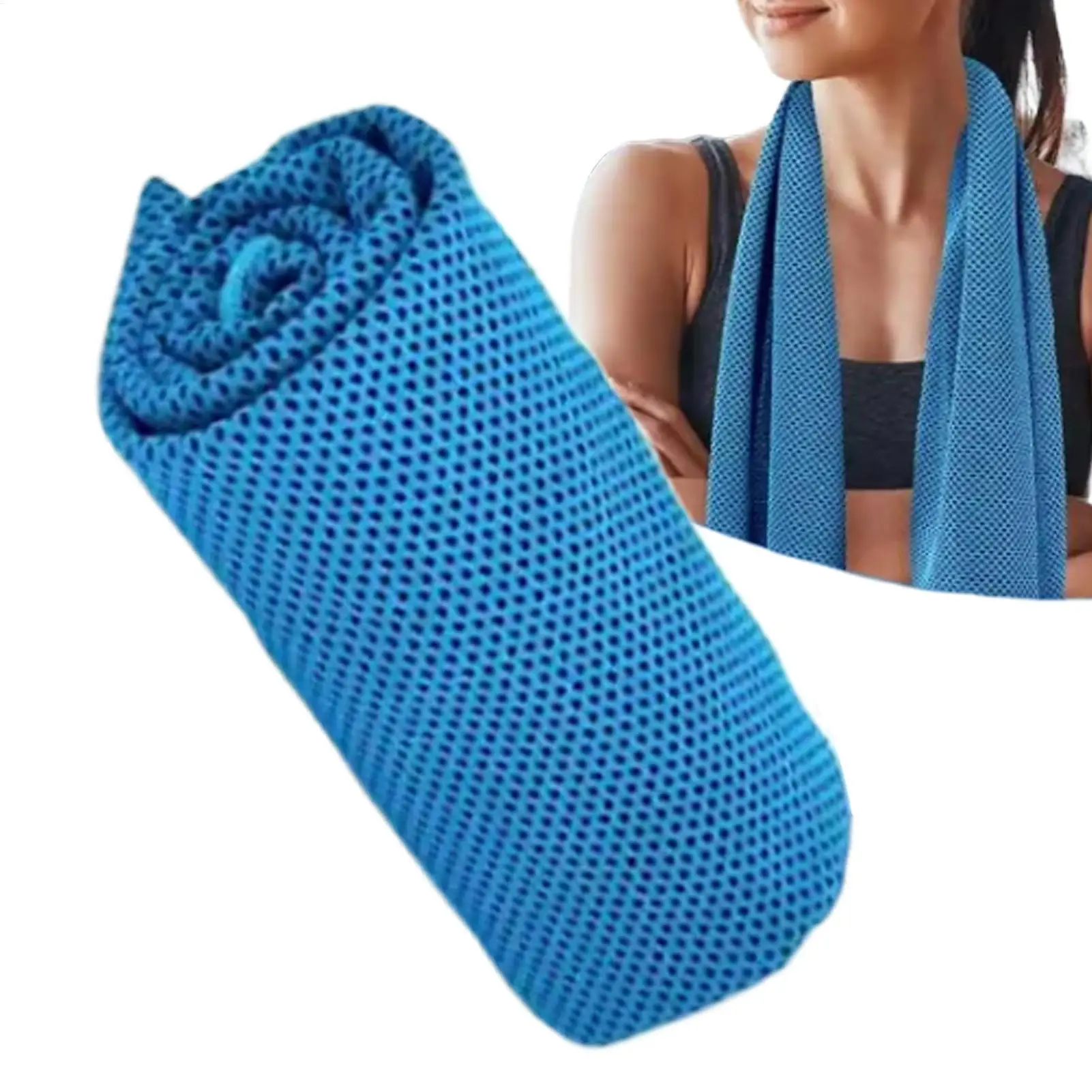 

Fitness Towel Bottled Keep Cooling Microfiber Towel Breathable Quick-dry Gym Club Yoga Sports Cold Washcloth Sports Face Towel
