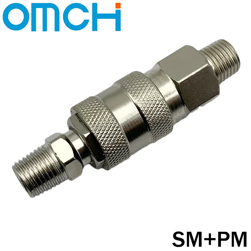 EU Type SH PH SP PP SM PM SF Pneumatic EU Type Fittings for Air Hose Coupling Compressor Accessories Quick Release Fitting