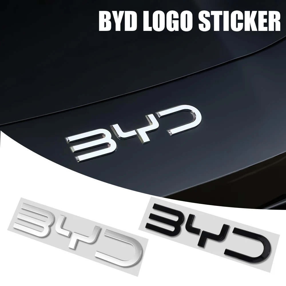Auto Styling Front Hood Bonnet Hinten Stamm Emblem Abdeckung Aufkleber Für BYD Atto 3Yuan Plus Song Plus Dichtung Möwe delphin Sealion