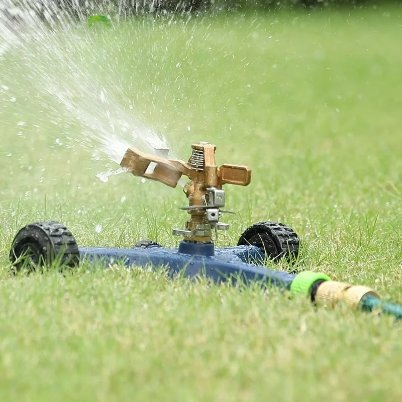غطاء معلق معدني نفاث سقي فوهة نحاسية الدورية تأثير الحديقة معدات المزرعة حديقة الري الري بالرش