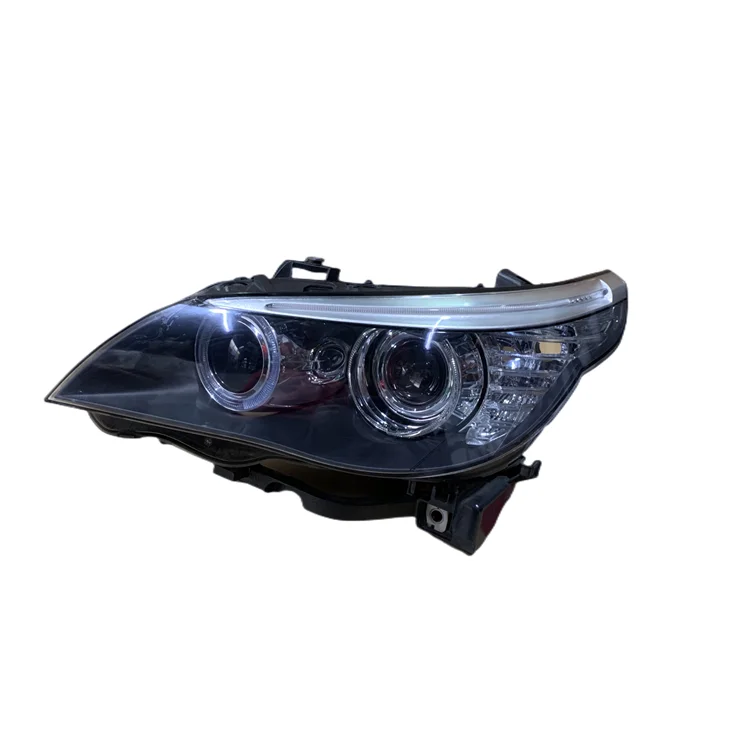 Suitable For BMW E60 Car Headlight 2004-20105 Series 520 525i 530 523 Front Headlight Headlight Semi-assembly Dismantling Parts