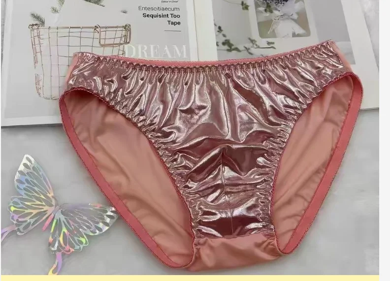 

Men's Underwear Is Soft Smooth Close Fitting Sexy Comfortable Shiny Elastic Daily Personalized Underwear