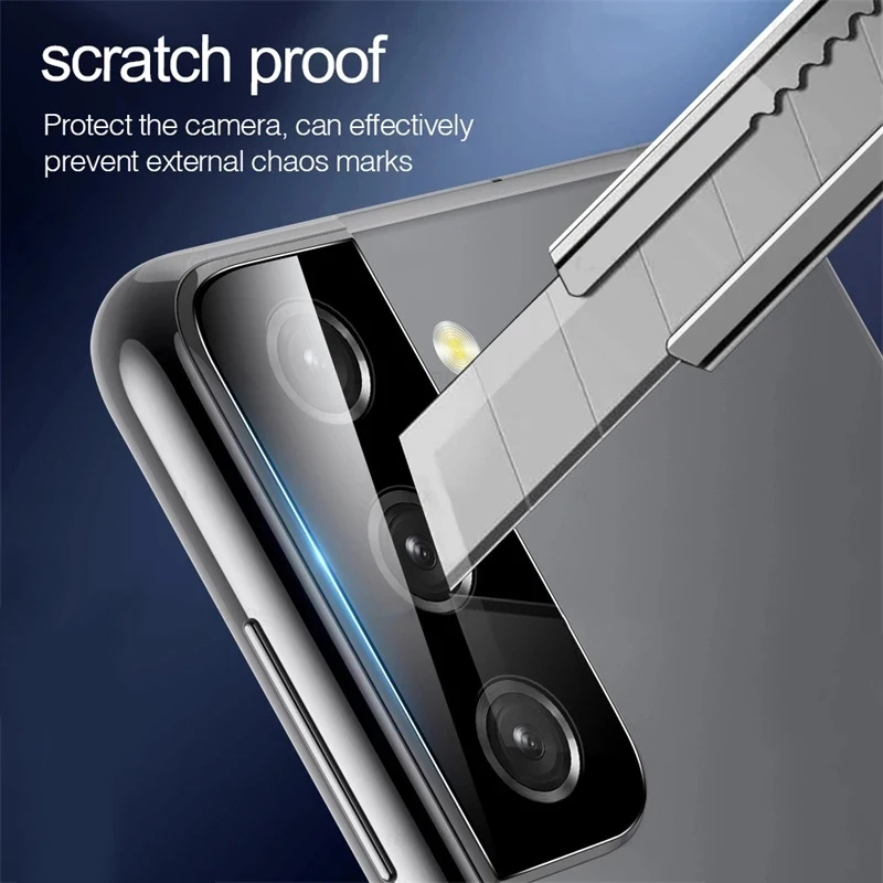 3D Camera Lens Protector For Samsung S22 S21 S23 Ultra Plus Full Cover Camera Cover For Samsung S21 S23 FE S23 Plus Glass Film