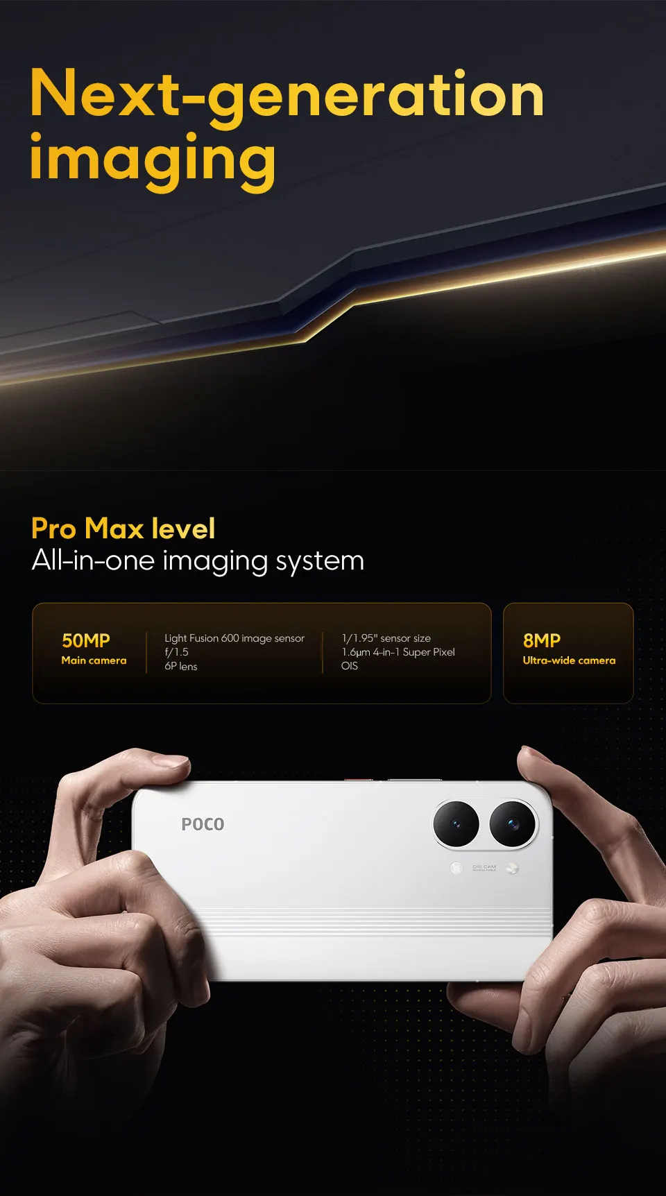 POCO X8 Pro Max 5G Smartphone Global Version 8500mAh battery 6.83'' 1.5K 120Hz Ultra-Bright AMOLED Display Dimensity 9500s NFC
