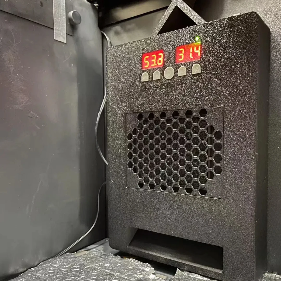 Grzałka komorowa 300 W i oczyszczanie powietrza dla Bambu P1S/X1C/P1P/X1 Grzałka dla Bambu Lab Ulepszenia drukarki 3D Ogrzewanie komory P1S