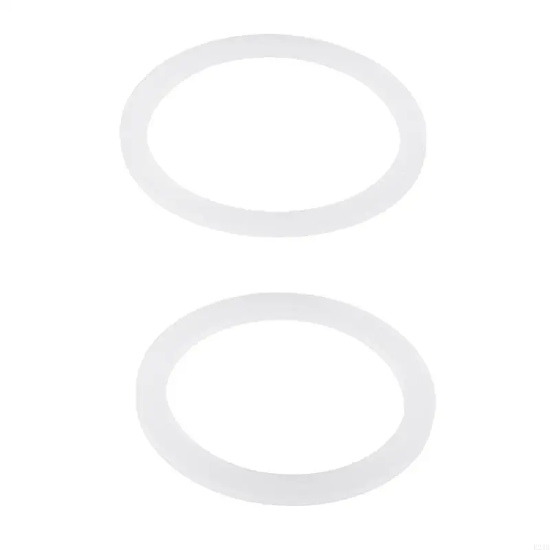 

E21B 7Pcs Silicone Lid Gasket Ring Round Sealing Rings Glass Cups Rings for Reusable