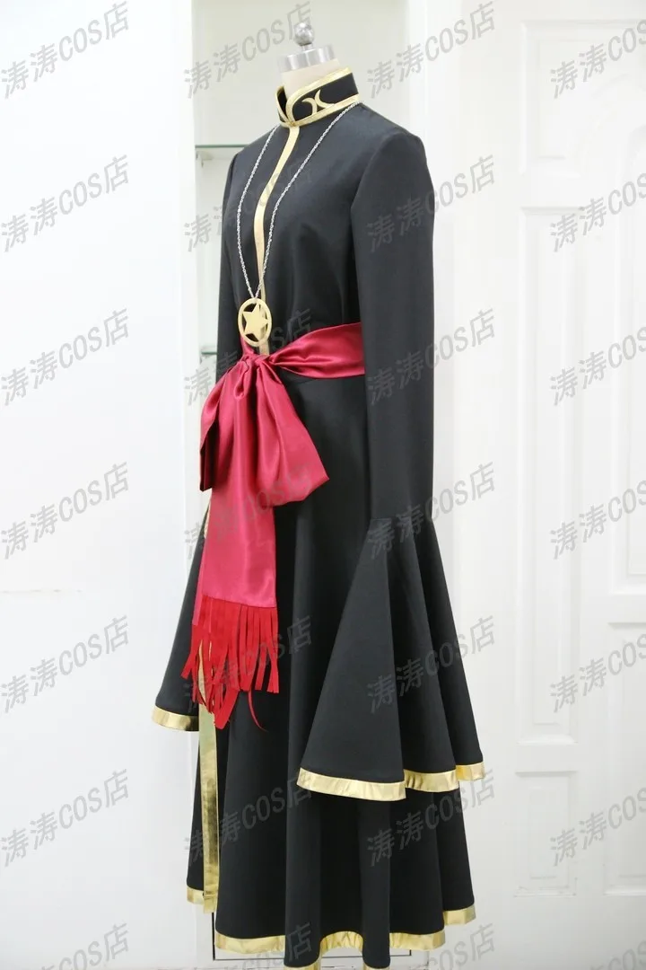 UETEEY Saint Seiya Pegasus The Lost Canvas Hades Aaron Halloween Cosplay Anime Costume مع قلادة مخصصة