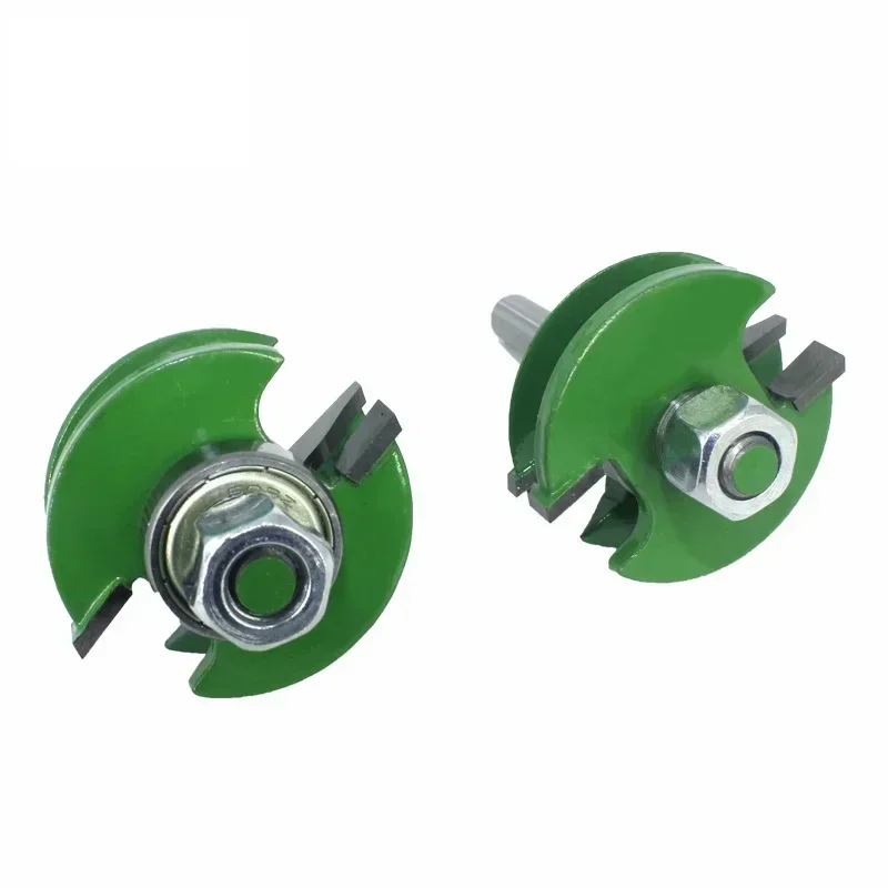 3PCS 8mm Shank Door Panel Cabinet Tenon Router Bit Set Rail Stile Panel Raiser Ogee Milling Cutter Woodworking Tools