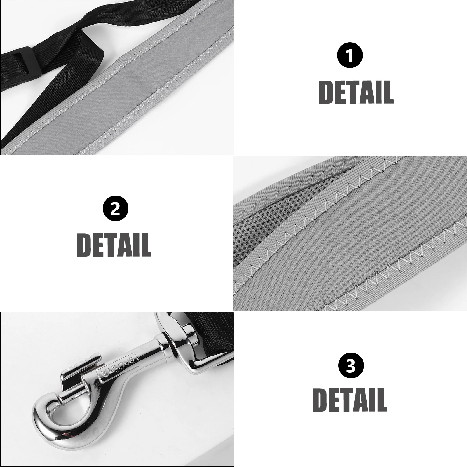 

Adjustable Saxophone Shoulder Strap 47-61Cm Breathable Cotton Filling Lightweight Foldable Zinc Alloy Hook Anti-Rust Durable