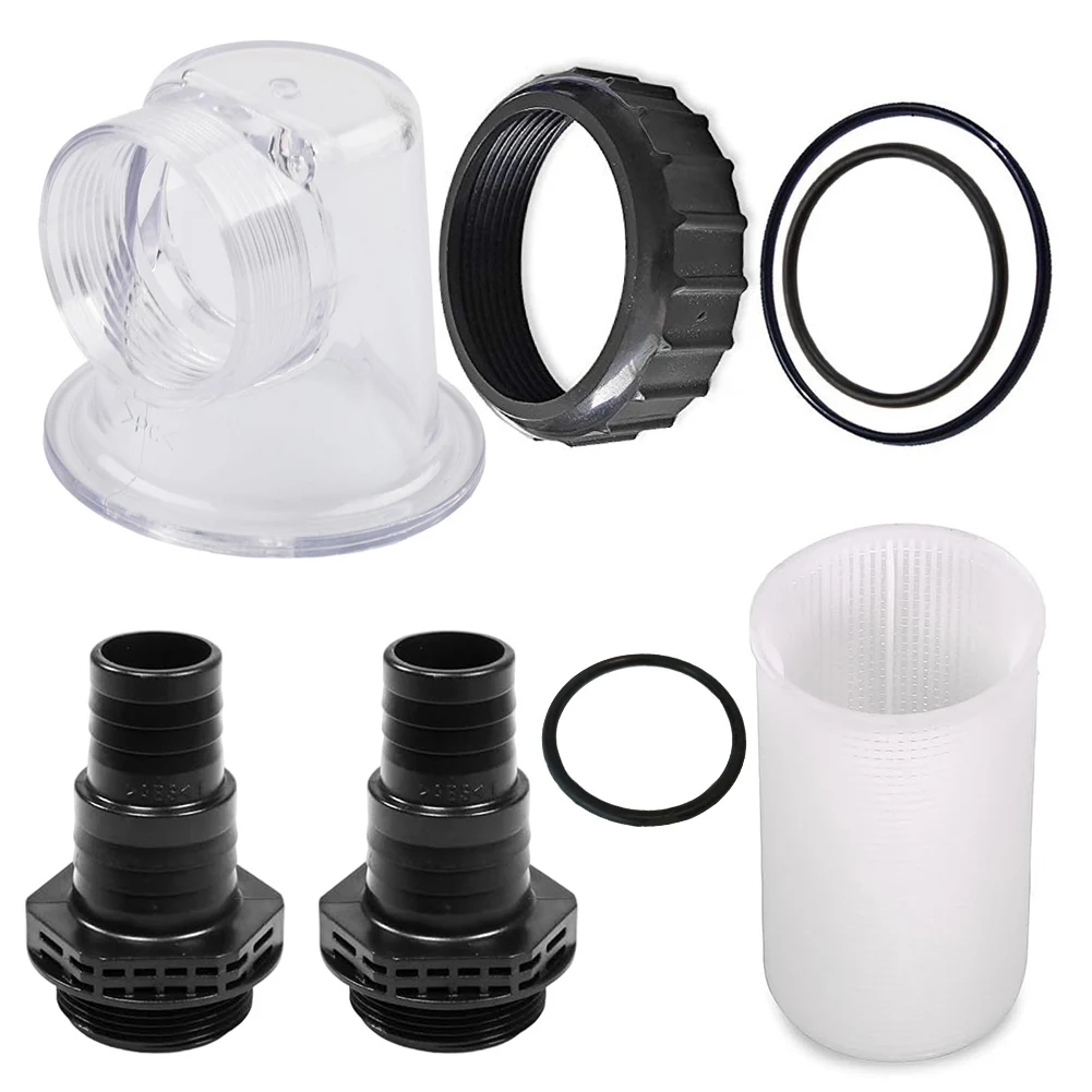 Filter Pump Assembly Set For SPS25 For SPS50 For SPS75 For SPS100 Pool Circulation Pumps 8-Piece ABS Components