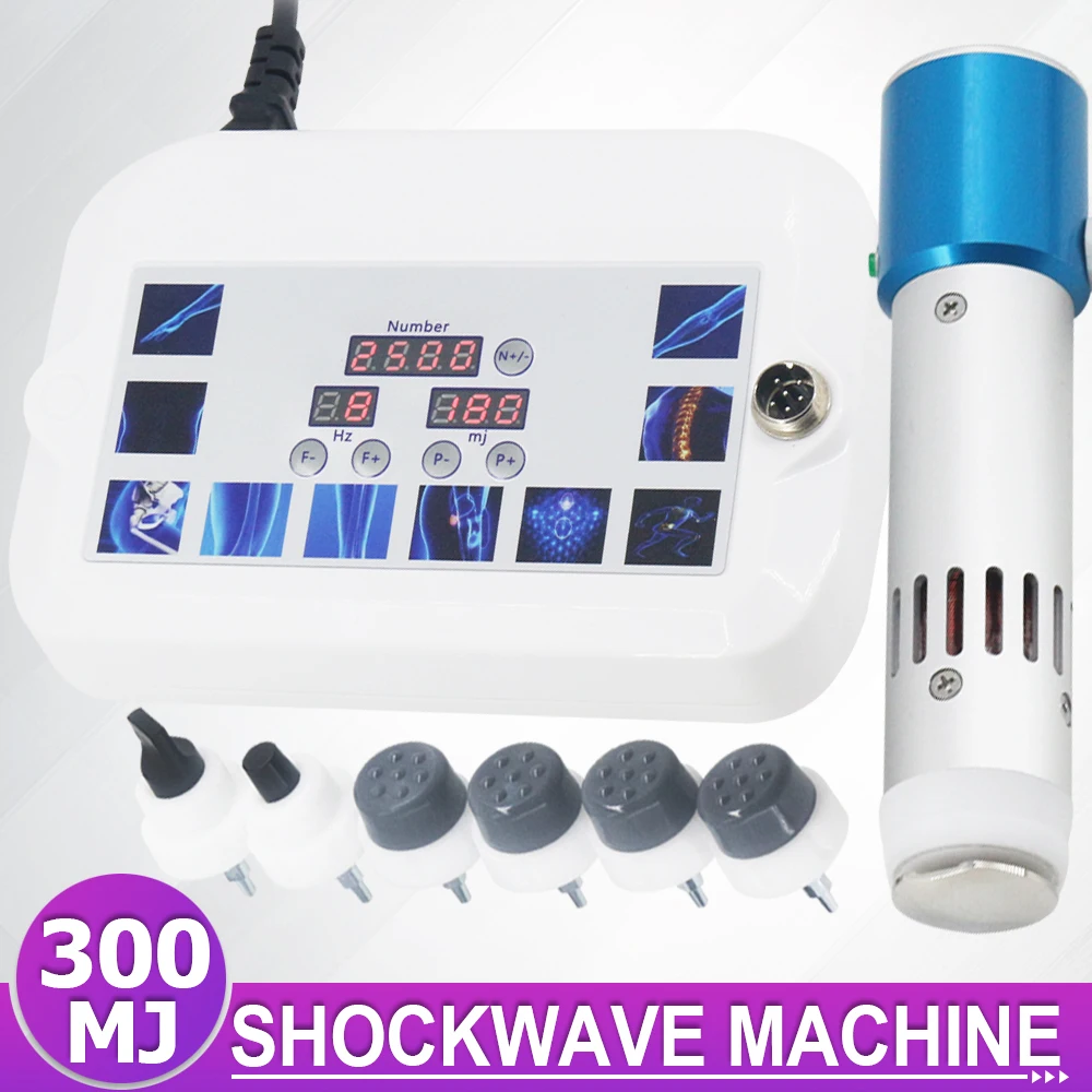 

Shockwave Therapy Machine Newest For Effective ED Treatment And Body Pain Relief Massage Professional Shock Wave Massager 300MJ