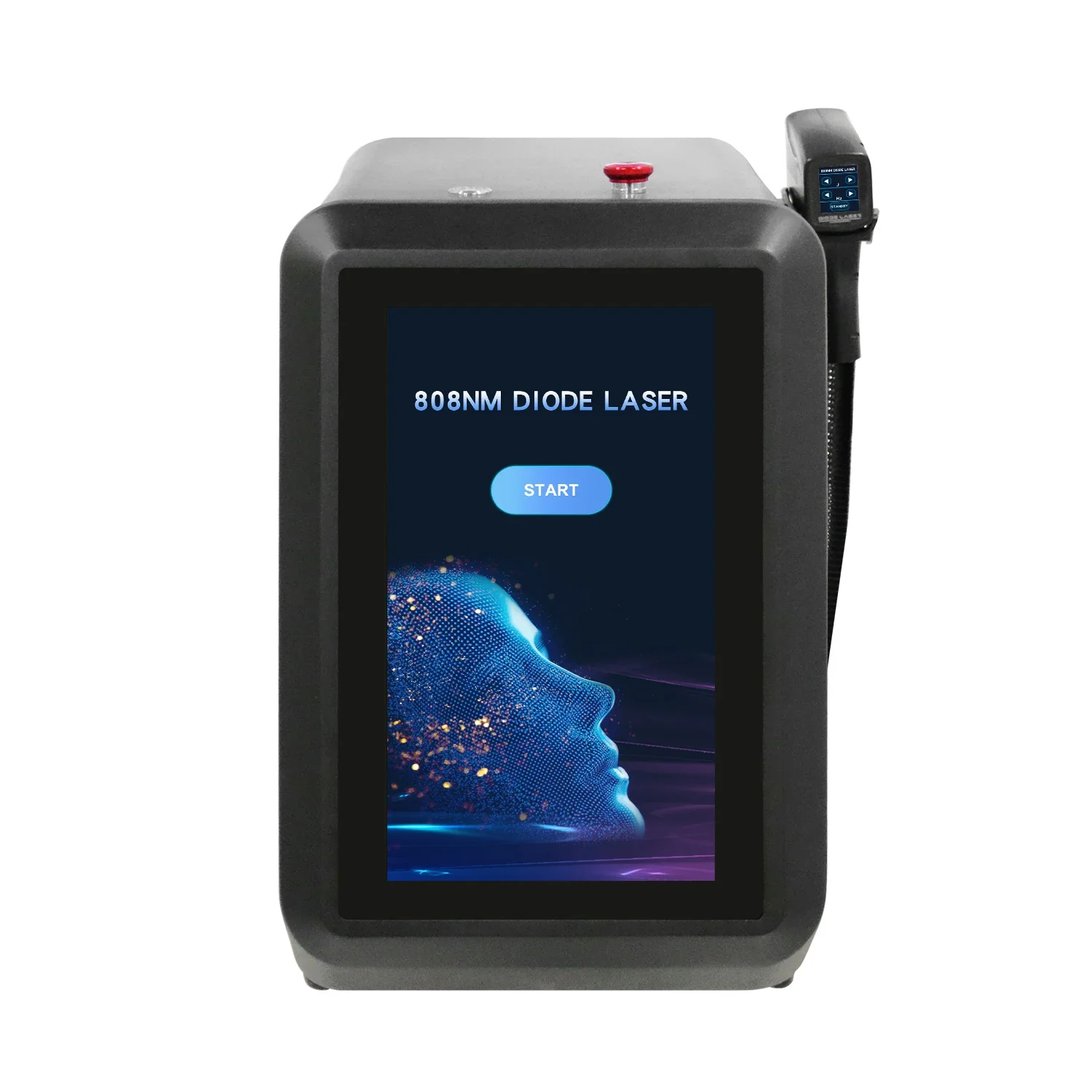 Portable 2000W Diode Laser Hair Removal Machine 755/940/1064/808nm Multiple Wavelengths Face & Body Depilation Device