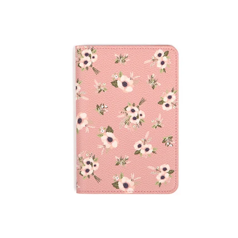 Cartoon Passport Cover Cute Travel PU Leather Passport Holder Protector Organizer Document Business Credit ID Cards Wallets Bags