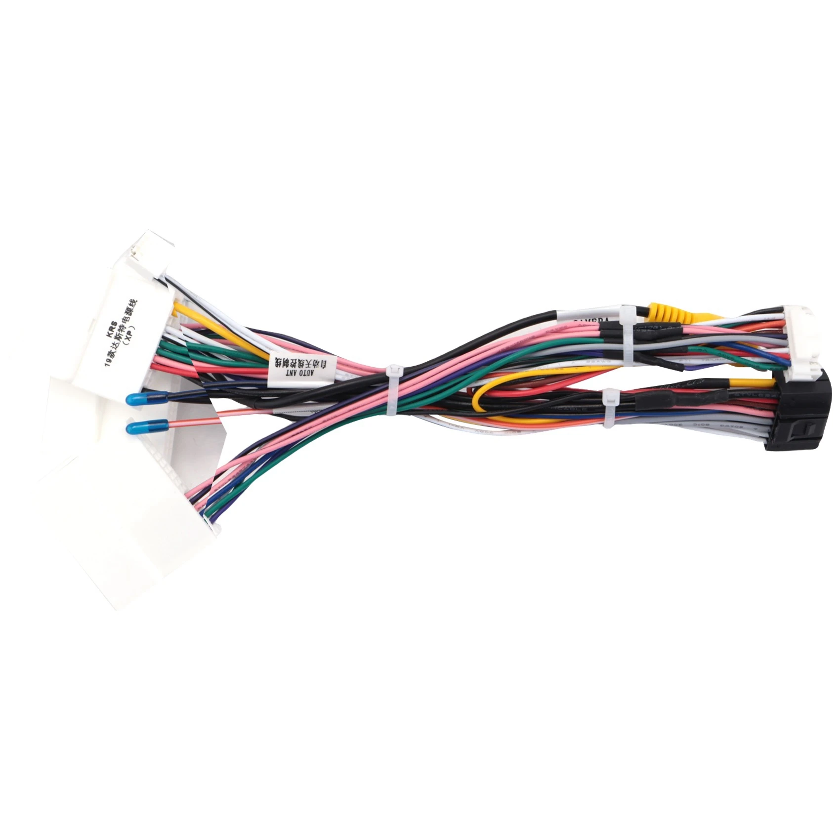 Android mobil Stereo 16PIN kabel listrik Harness adaptor kabel dengan kotak CANbus untuk Renault Dacia Duster/armana