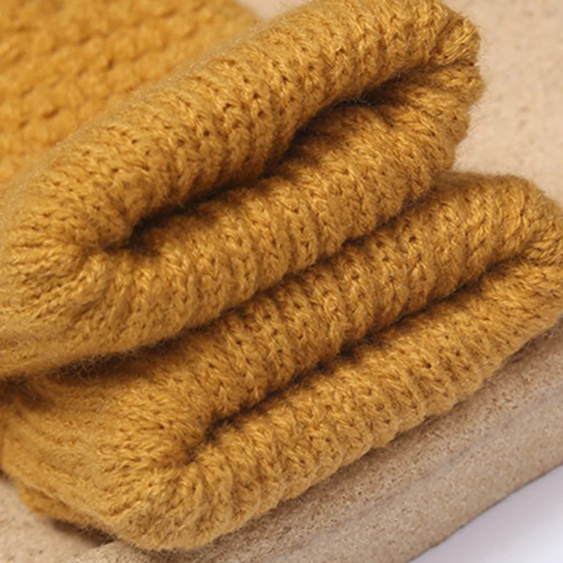 겨울용 따뜻한 풀 핑거 방수 사이클링 아웃도어 스포츠 러닝 오토바이 스키 터치스크린 인조 플리스 장갑