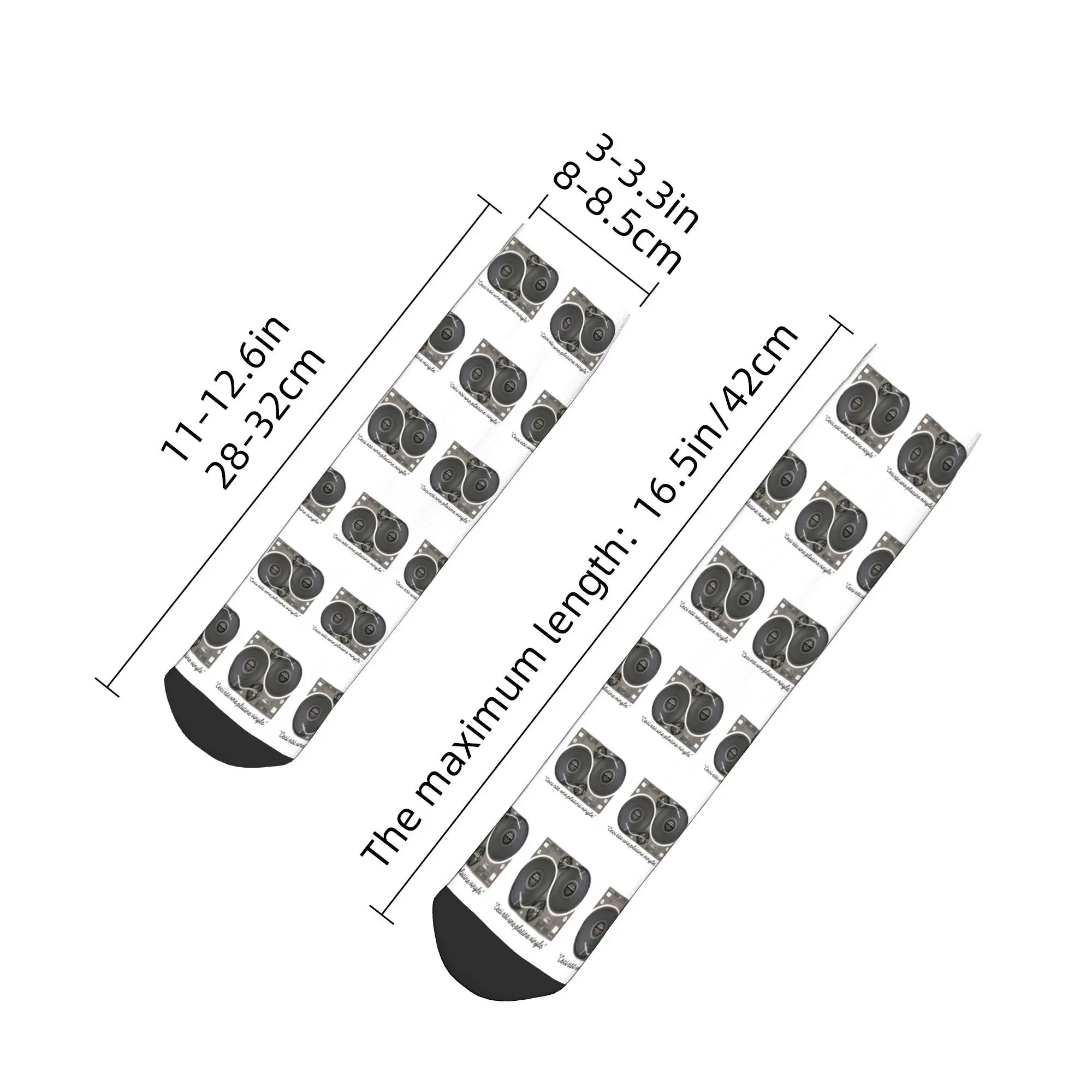 Giradischi SL1200 MK2 Technics DJ de Mix MODELLO strumento musicale elettronico Calzini Sport Calzini a tubo centrale Calze morbide alla moda