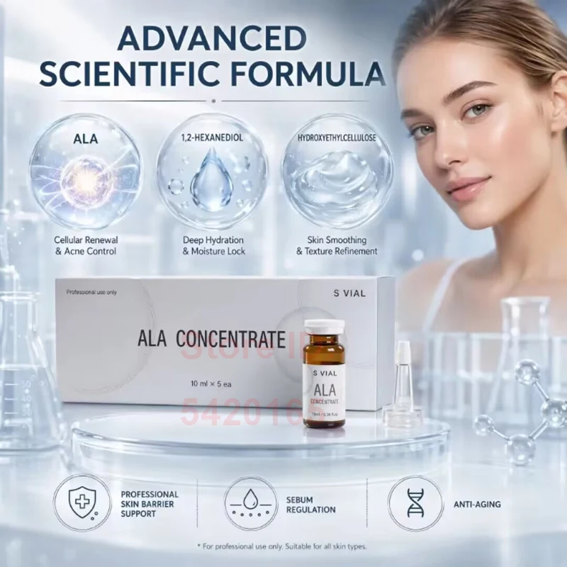 1OML ALA CONCENTRAE Skin Barrier Repair Hydrating Whitening And Soothing Skin Booster Face Serum Korean Care Protein Solution