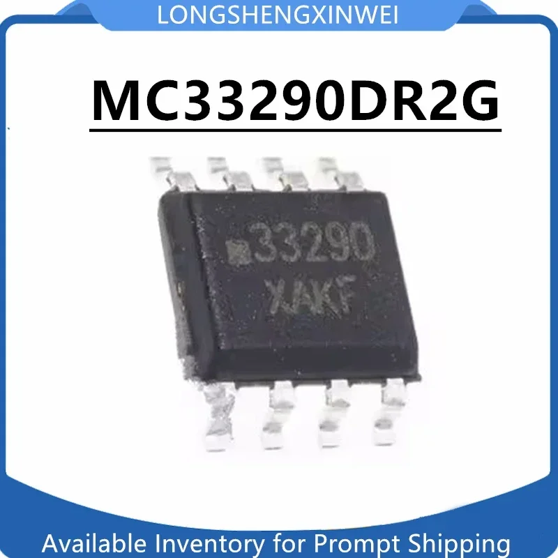 1PCS MC33290DR2G Silk Screen Printing 33290 New SOP-8 Original Serial Interface Automotive Computer Board Chip in Stock