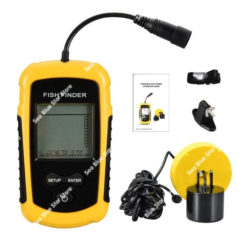 Sonar Wired Fish Finder Fishing Fishing Supplies Fishing Tools