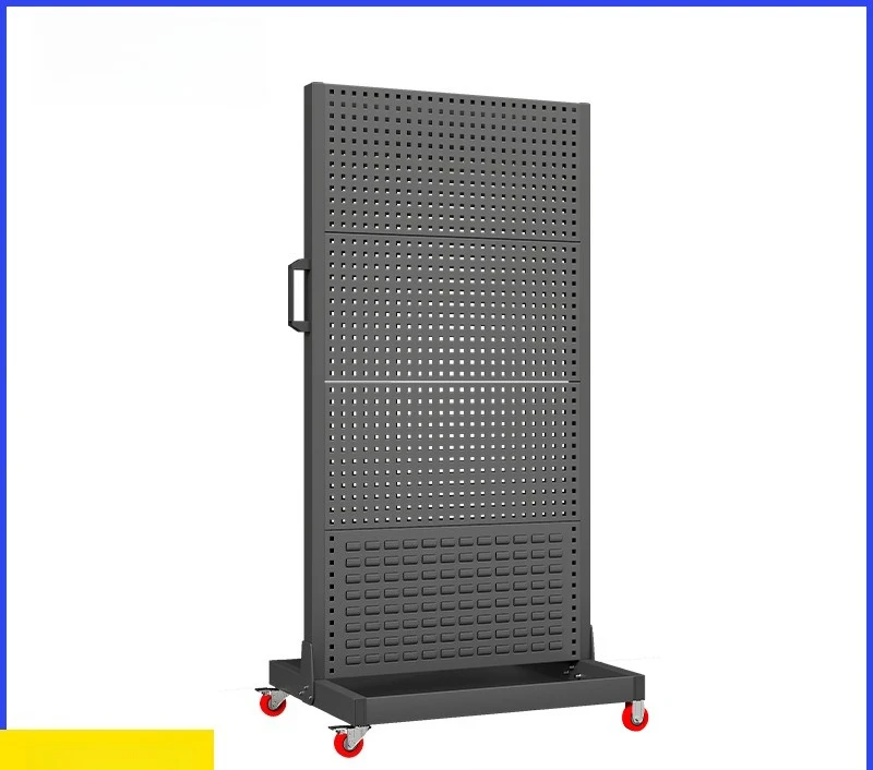 Movable hole plate single and double-sided square hole tool hanging plate tool display stand