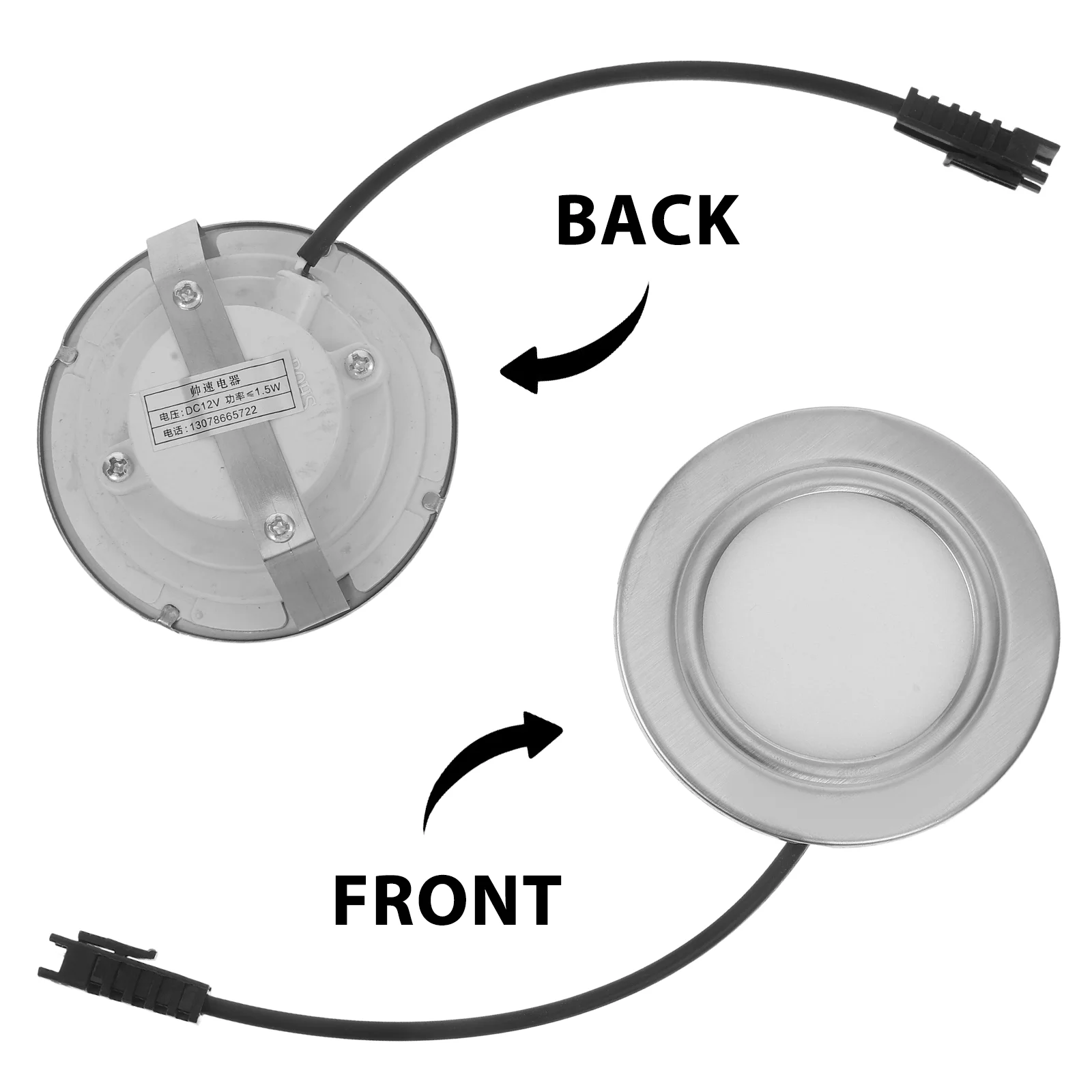 Range Hood Light Lights Replacement Vent Bulb LED Stove Abs Bulbs for Appliance