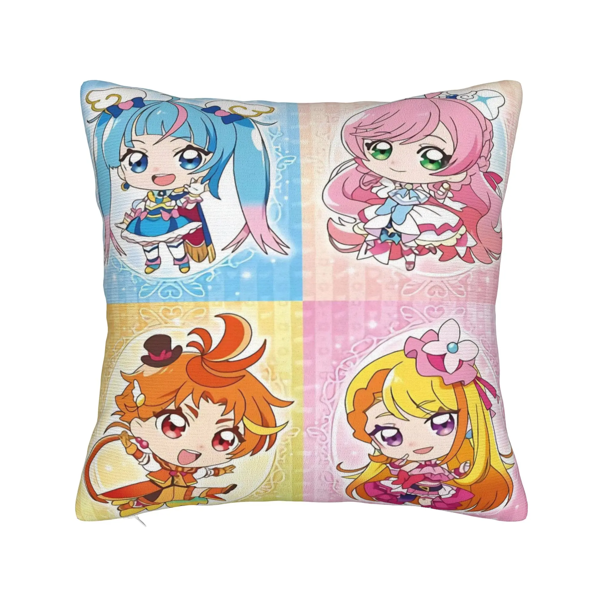 Decorative Pillow Cover Soaring Sky Pretty Cure Accessories Home  Throw Pillow Case Cover Square Multiple Sizes