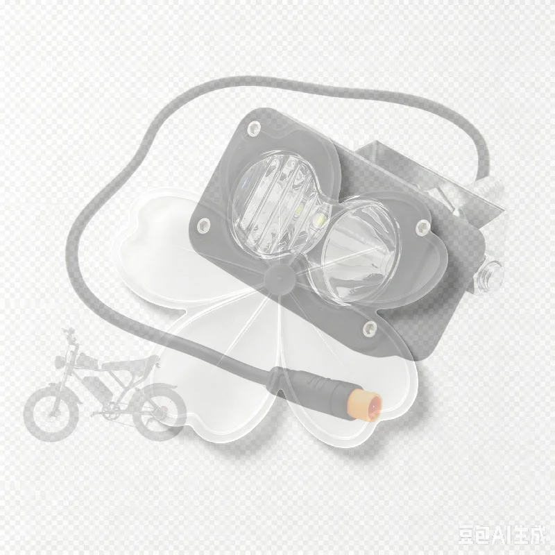 3Inch LED Pod Spotlight For Ridstar Q20 Motorcycle Pickup Offroad Headlight Flood Spot Waterproof Plug N Play White Yellow Light