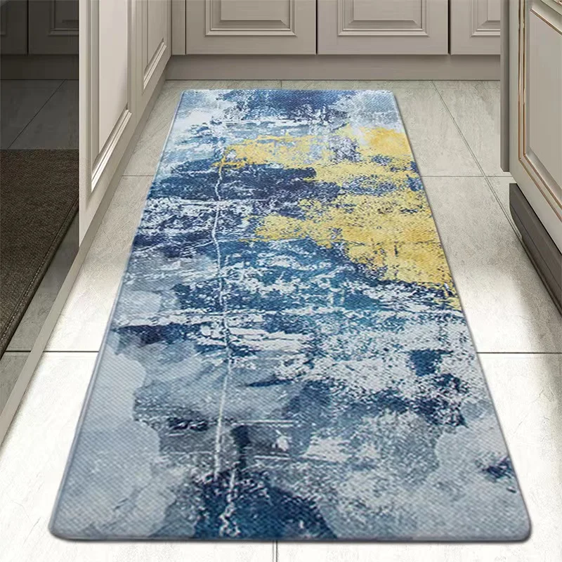 Non-slip Kitchen Mat Shock Absorption And Anti Fatigue Foot Pads Comfortable Soft Floor Mats Long Strip Rug Waterproof Carpet