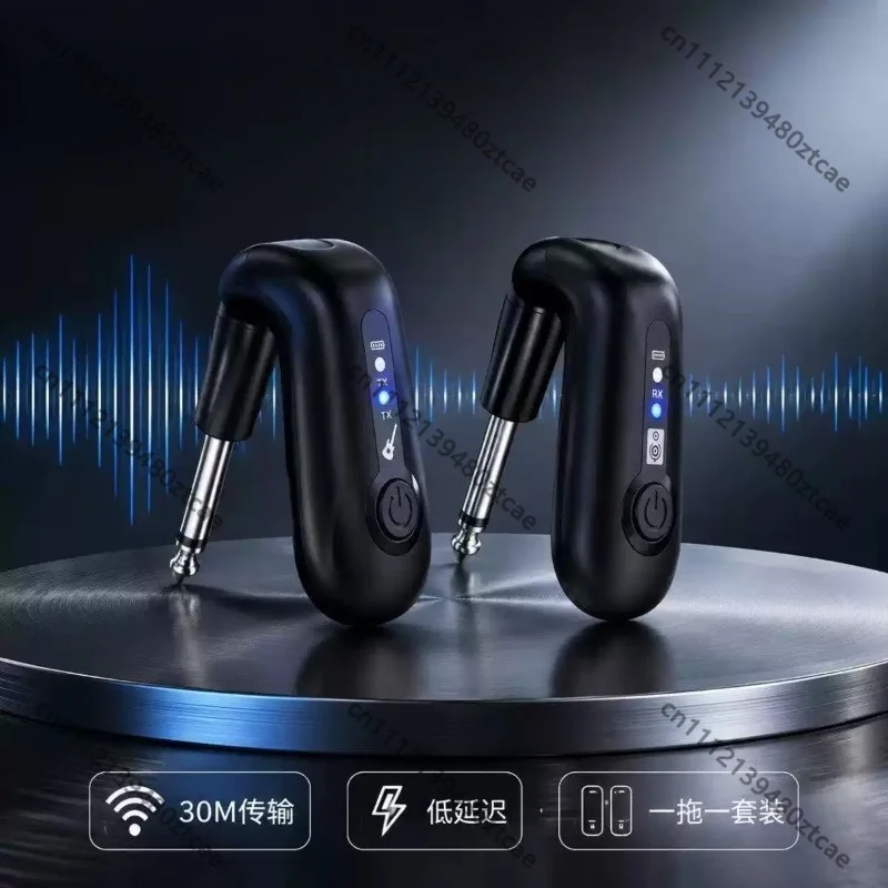 Foldable Instrument Wireless Transmitter Receiver For Electric Guitar Bass EWI Pickup