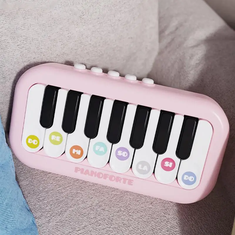 Kinder Klavier Spielzeug Taschenformat Vorschule Tastatur Spielzeug Pädagogisches Elektrisches Klavier Spielzeug Interaktive Musik Tastatur Spielzeug Mit Licht Für