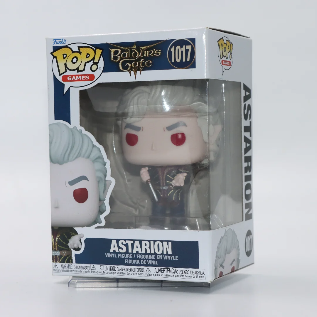 

Оригинальная фигурка Funko Pop Games Baldur's Gate Astarion # 1017, виниловая фигурка, модель куклы, игрушка в подарок, коллекционный декор для стола