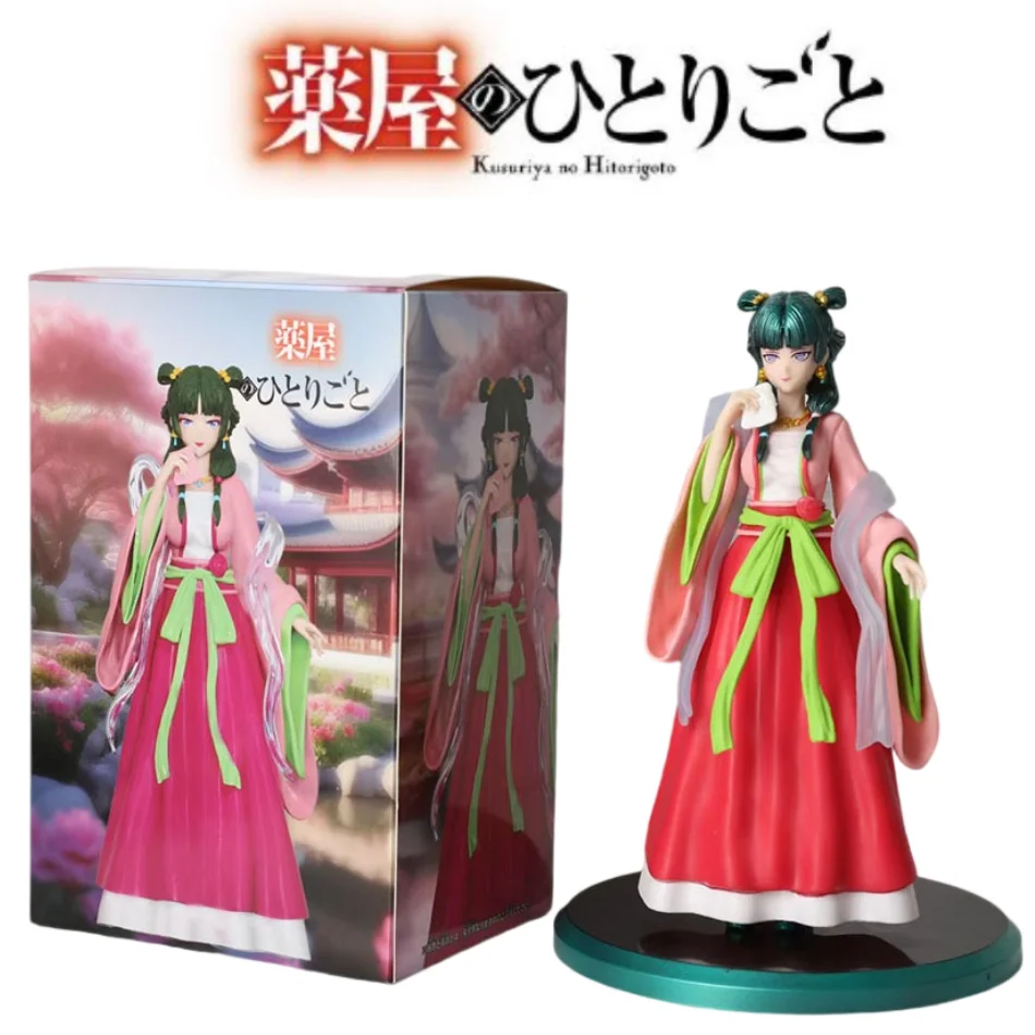 Neue The Apothecary Diaries Maomao Jinshi Figur Anime Peripherie Kawaii Stand Spielzeug Desktop Auto Ornamente Modell Weihnachtsgeschenke
