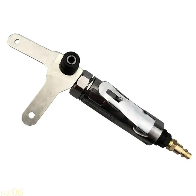 Q2Q4 Efficient Pneumatic Angled Sander for Furniture and Welding, Completes with Grinding Tool