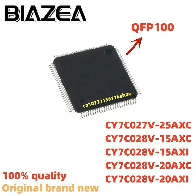 

1 шт. CY7C027V-25AXC CY7C028V-15AXC CY7C028V-15AXI CY7C028V-20AXC CY7C028V-20AXI Чипсет QFP100