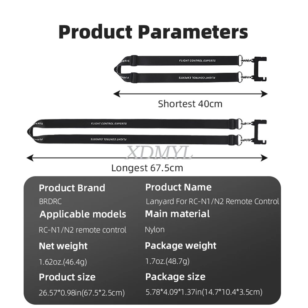 Controlador cordão pescoço cinta controlador pendurado cinta para dji rc/rc 2/rc n1/rc n2/rc n3/rc pro mini 4k/4 pro/neo/air 3/air 3s