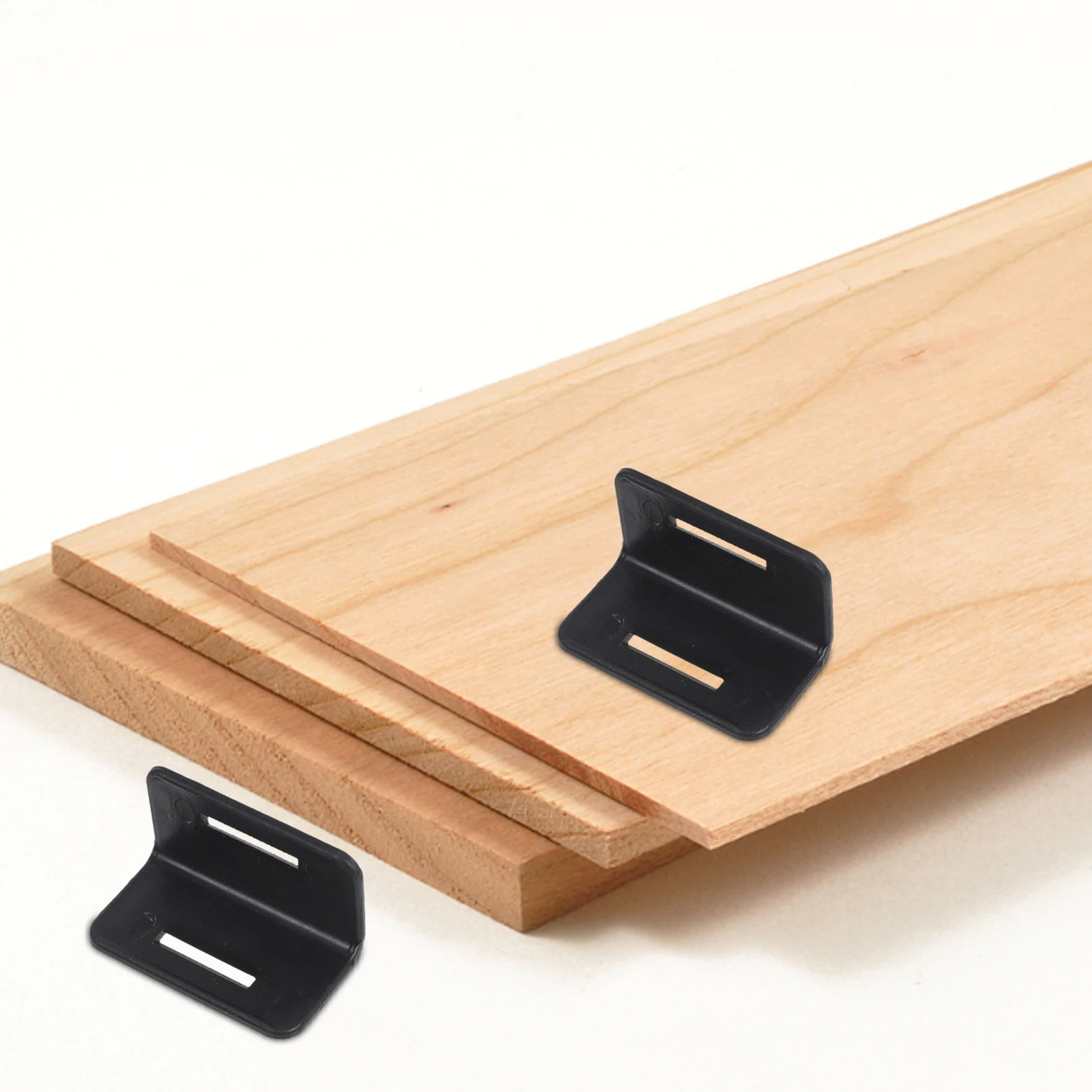 100 Uds protectores de bordes para cargas de carga protectores de esquina de plástico en forma de L protectores de correa de amarre protección de transporte reutilizable