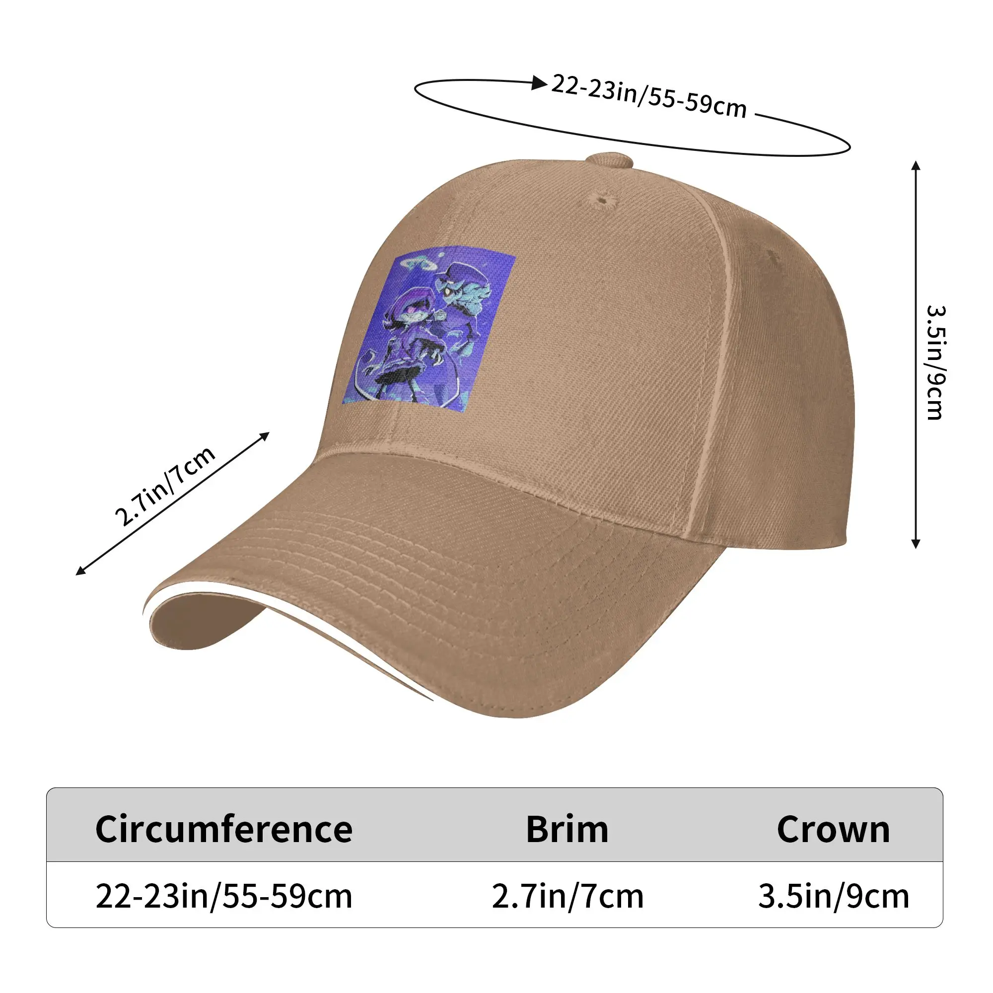 Murder Drones Game Cap Casual Baseball Caps Adjustable Hat Hip Hop Summer Unisex Baseball Hats Customizable
