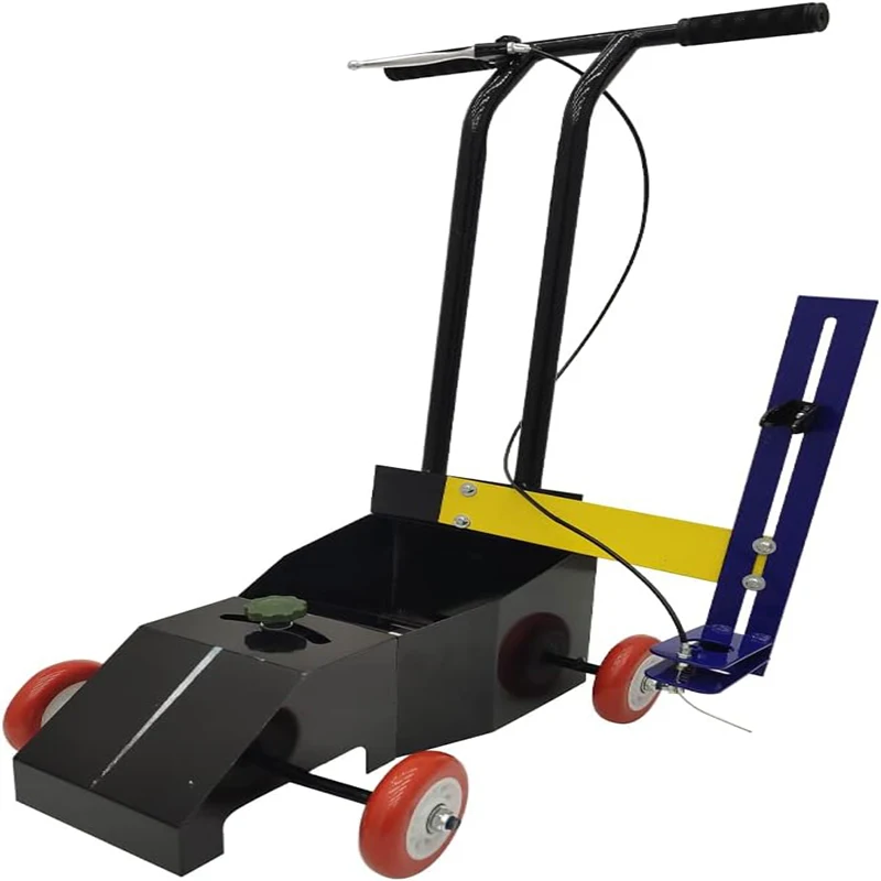 ماكينة تعرية خطية للتخطيط الميداني الرياضي، بخاخ طلاء، ماكينة تقطيع وقوف السيارات بمقبض