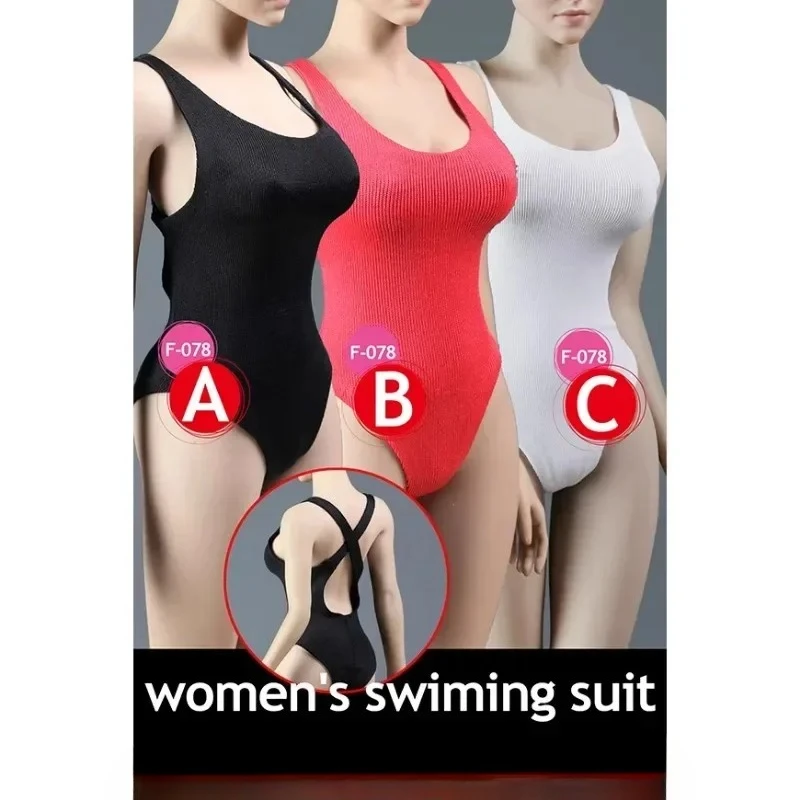 1/6 Scale Sexy Bikini Swimsuit Bodysuit Multicolor Lingerie Clothes Model for 12\