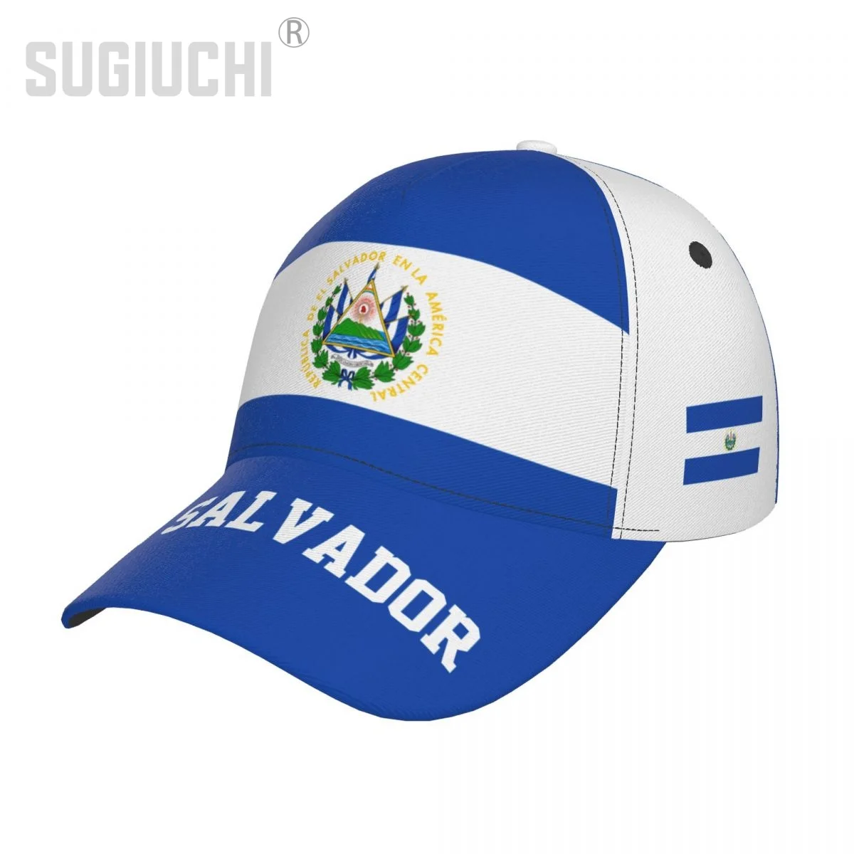 

Unisex El Salvador Flag Salvadoran Adult Baseball Cap Patriotic Hat for Baseball Soccer Fans Men Women