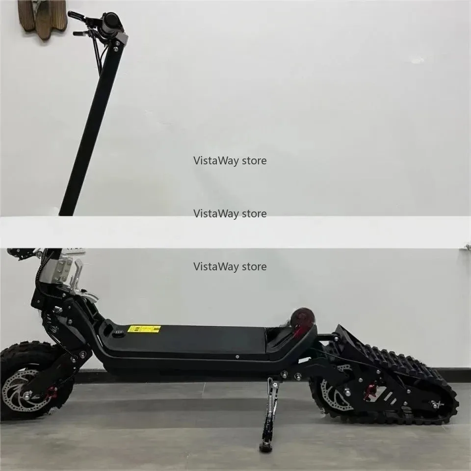 Cross-border special for electric 10-inch crawler skis, sleigh accessories, sleigh plus motor off-road adventure