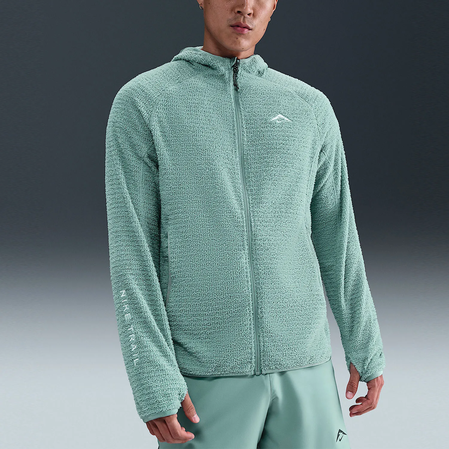 Nike genuine Trail Dri-FIT Men's Fleece Lined Trail Jacket HV2665-017