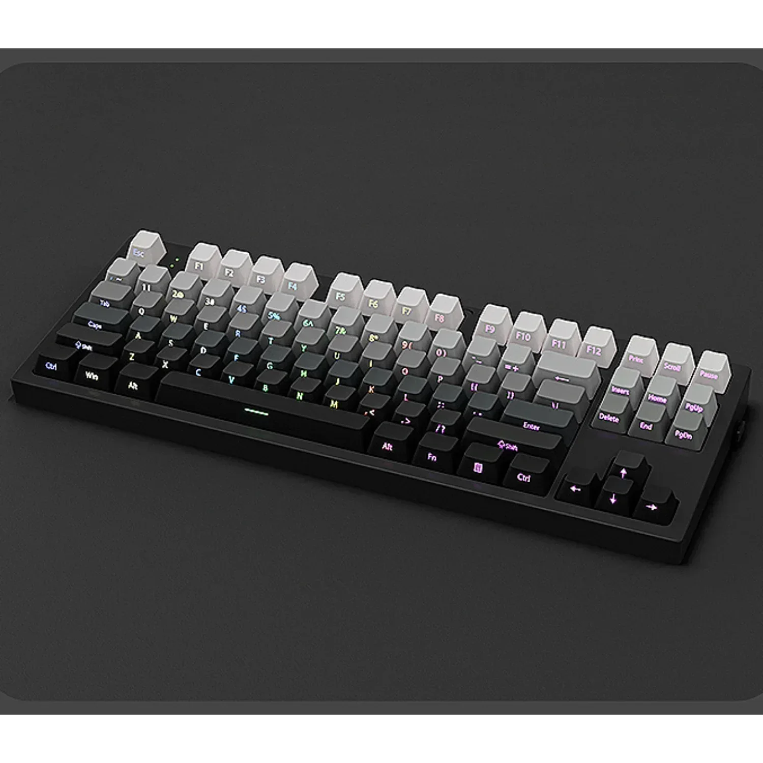 2025 오리지널 Daylight 키캡 PTB 반투명, 측면 새겨진 Oem 136 키, 60/84/98/108 기계식 키보드에 맞게 맞춤화됨.