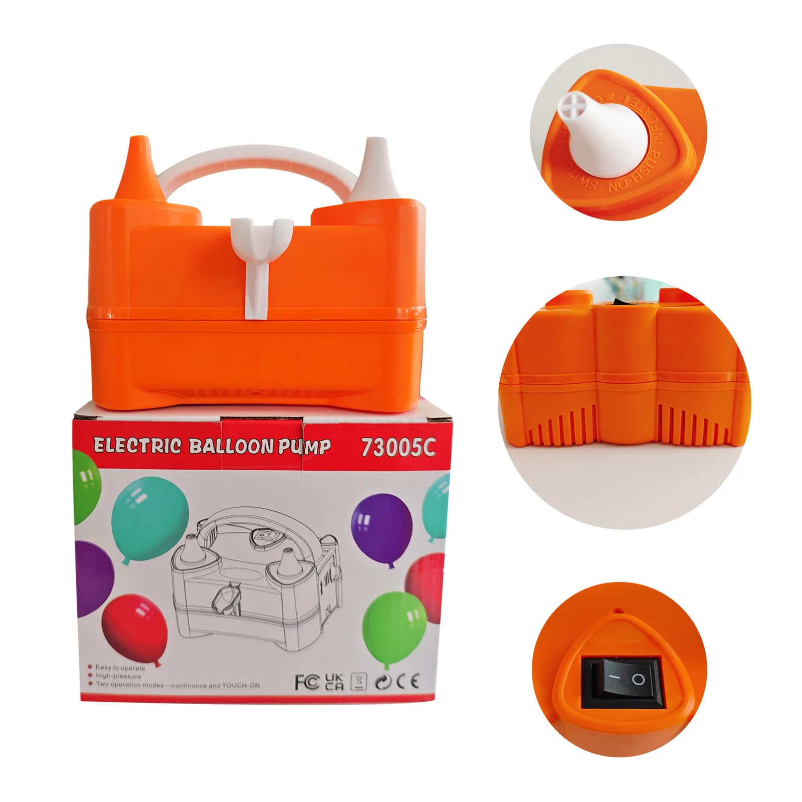 

New 73005C Electric Air Pump Balloon Pump Air Pump Inflator Balloon Machine Balloon Accessories Birthday Decoration Globos