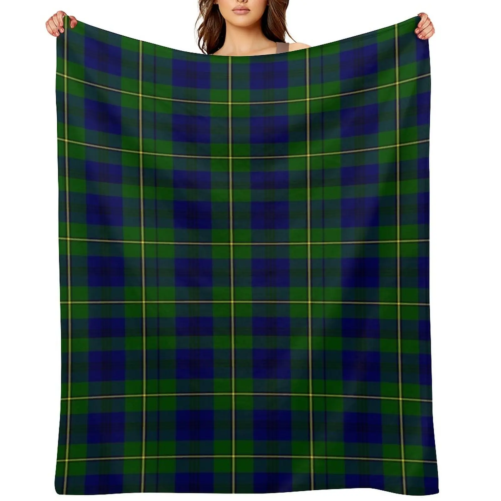 

Clan Johnson Tartan Throw Blanket Softest Tourist Soft Stuffeds Blankets