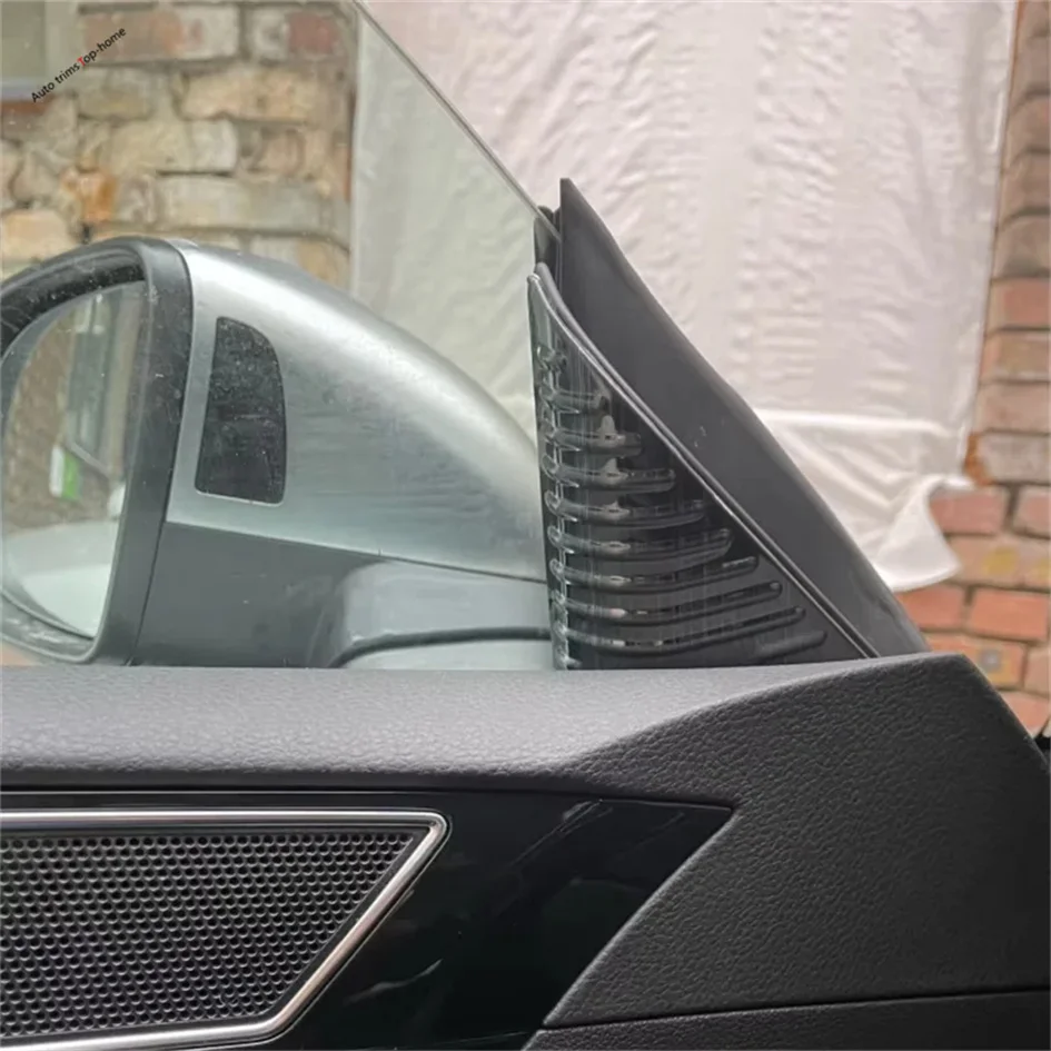 

For VW Volkswagen Arteon 2018 - 2023 Cover Trim Door Horn Decoration Ring Pillar A Stereo Speaker Audio Loudspeaker Sound Frame