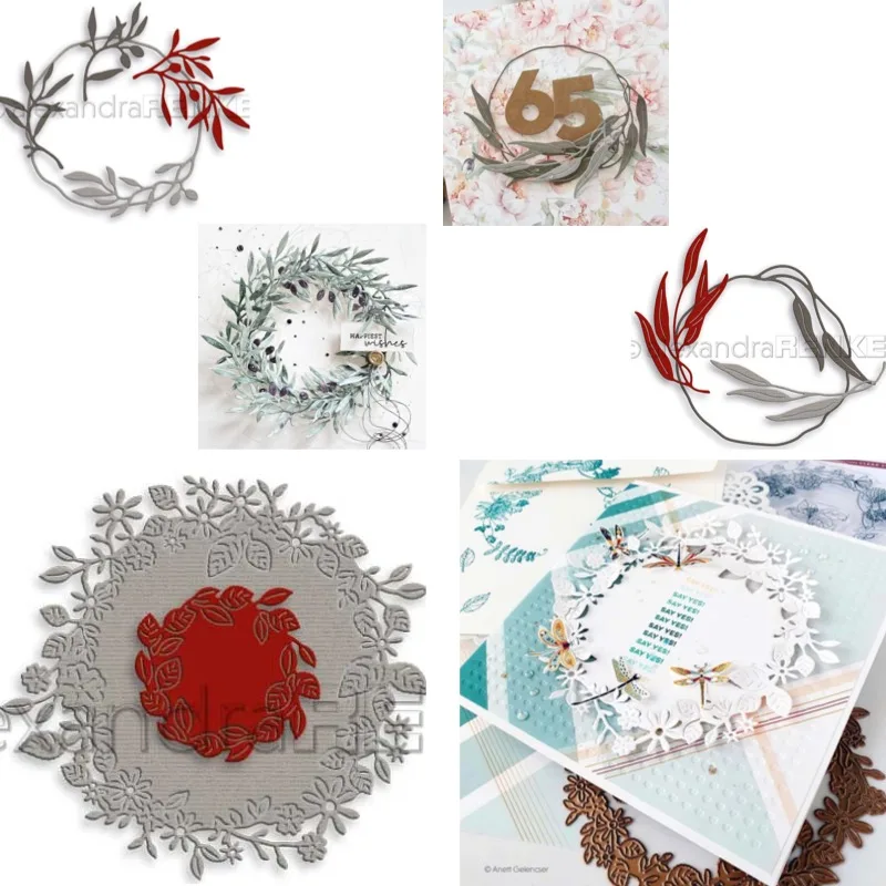 

Множество цветов и растений, инкрустированных прямоугольными вырубными штампами, украшение для скрапбукинга, дневника, трафарет для тиснения, сделай сам, поздравление