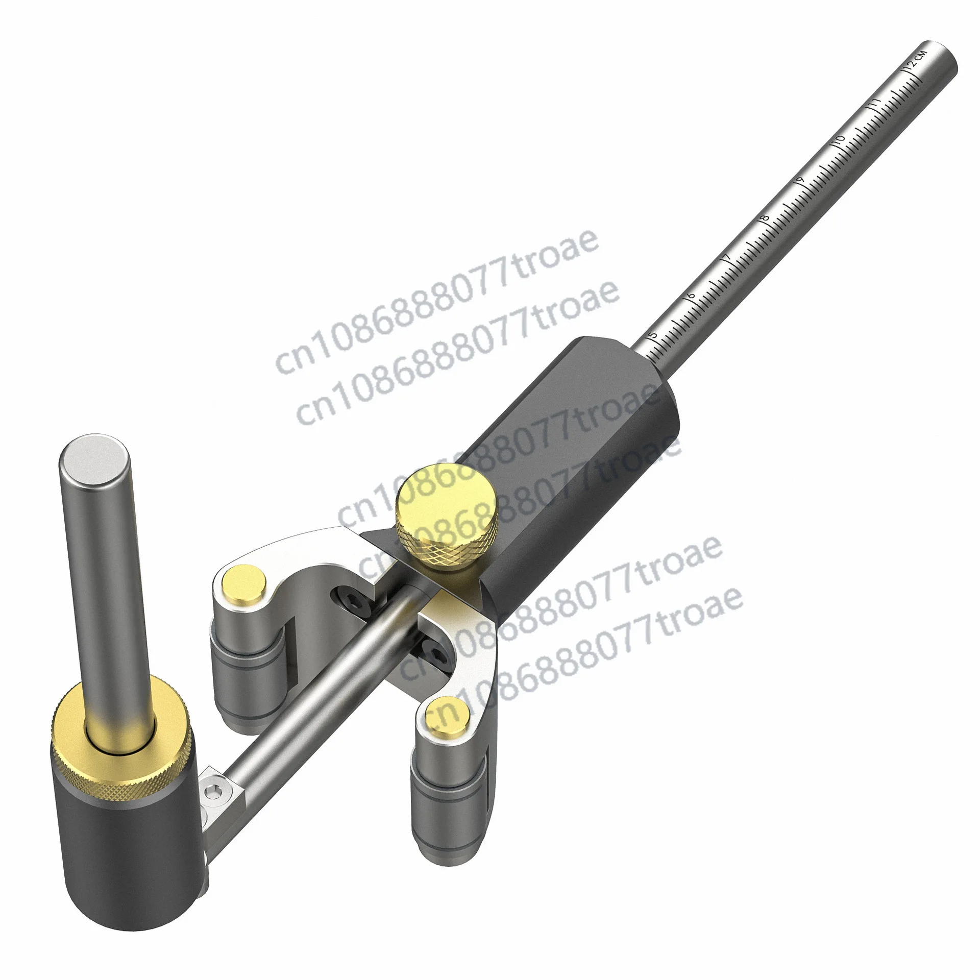New model Woodworking linear arc dual-purpose scribing device, parallel line drawing device, multi-functional scribing tool